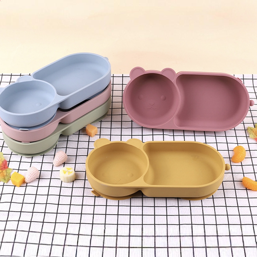 Baby Food Universe - Mangkuk Cangkir Hisap Silikon Bayi Desain