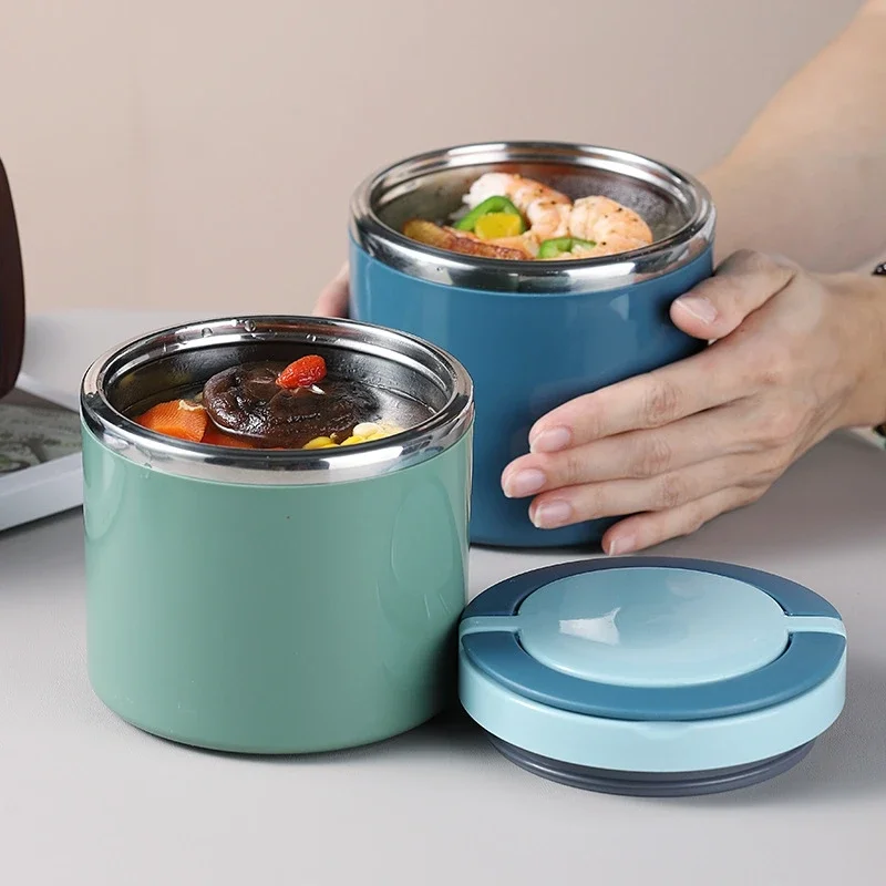 Baby Food Warmer Portable - 630/1000ml Wadah Makanan Terisolasi, Kotak Makan