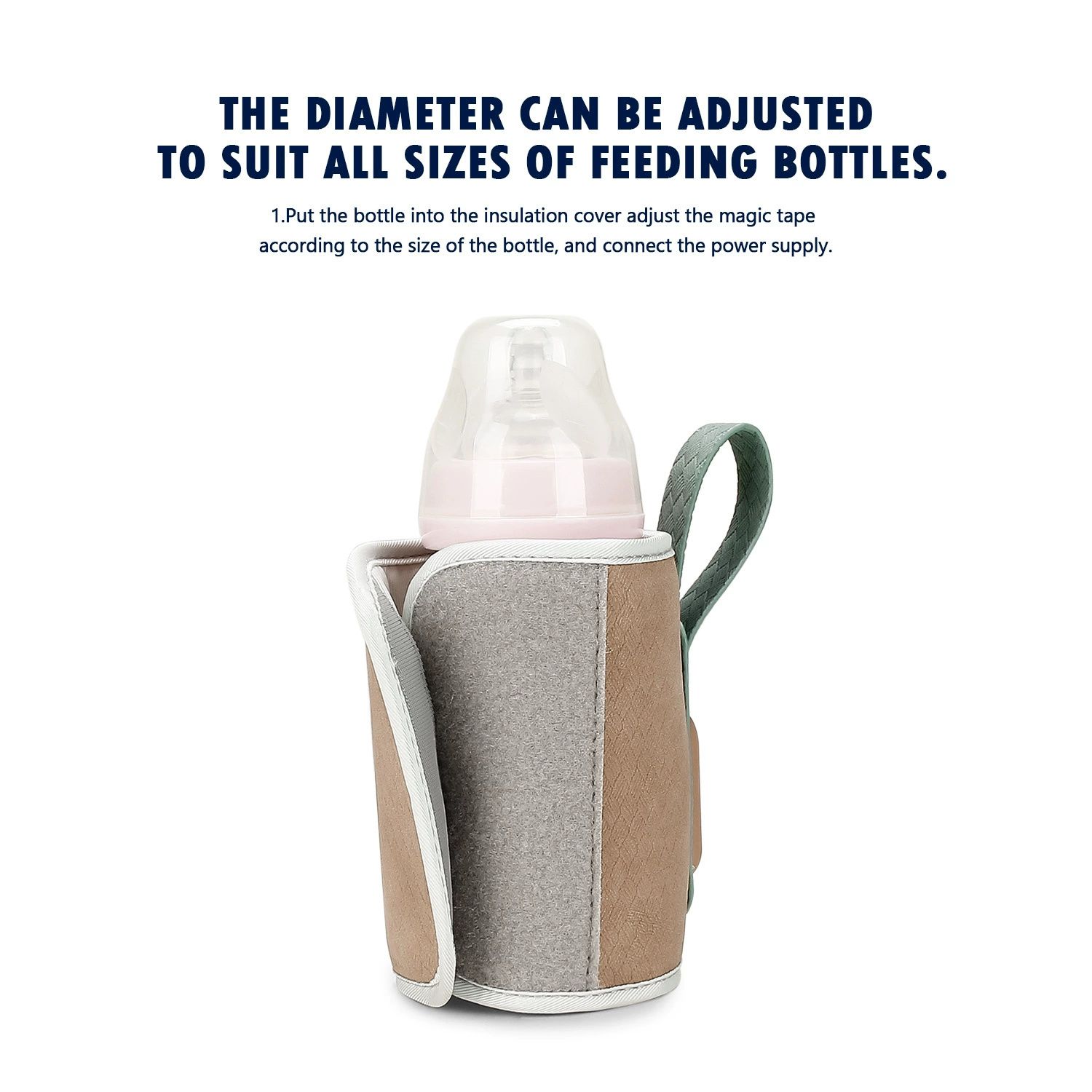 Baby Food Warmer Portable - Tas Penghangat Botol Bayi Tas Pemanas