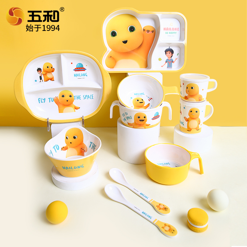 Baby Food Universe - Peralatan Makan Lucu NAILONG Tema Anime