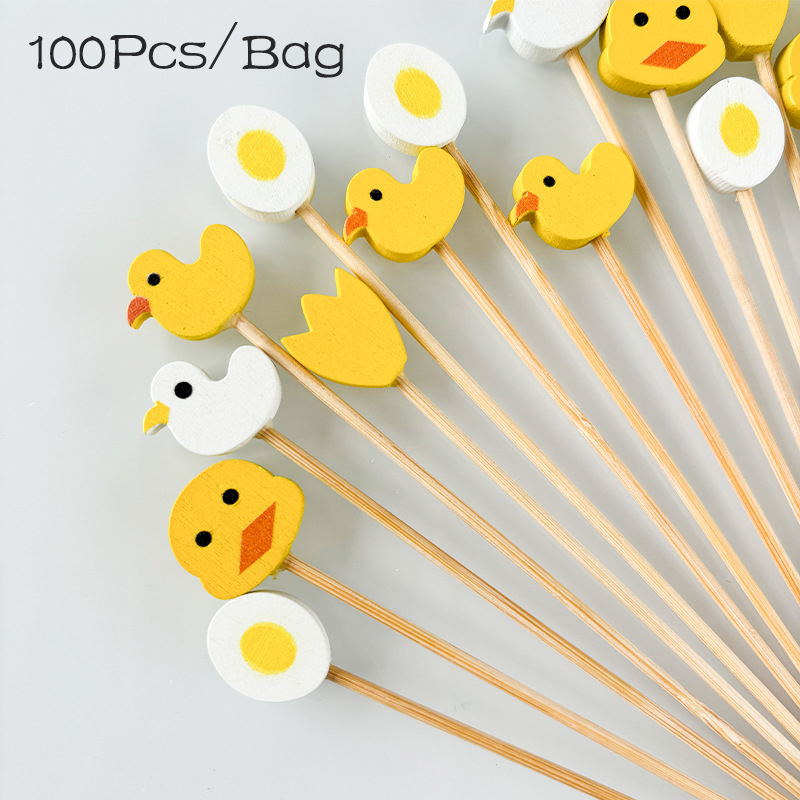 Baby Food Yellow - 100 buah lucu bebek kuning telur