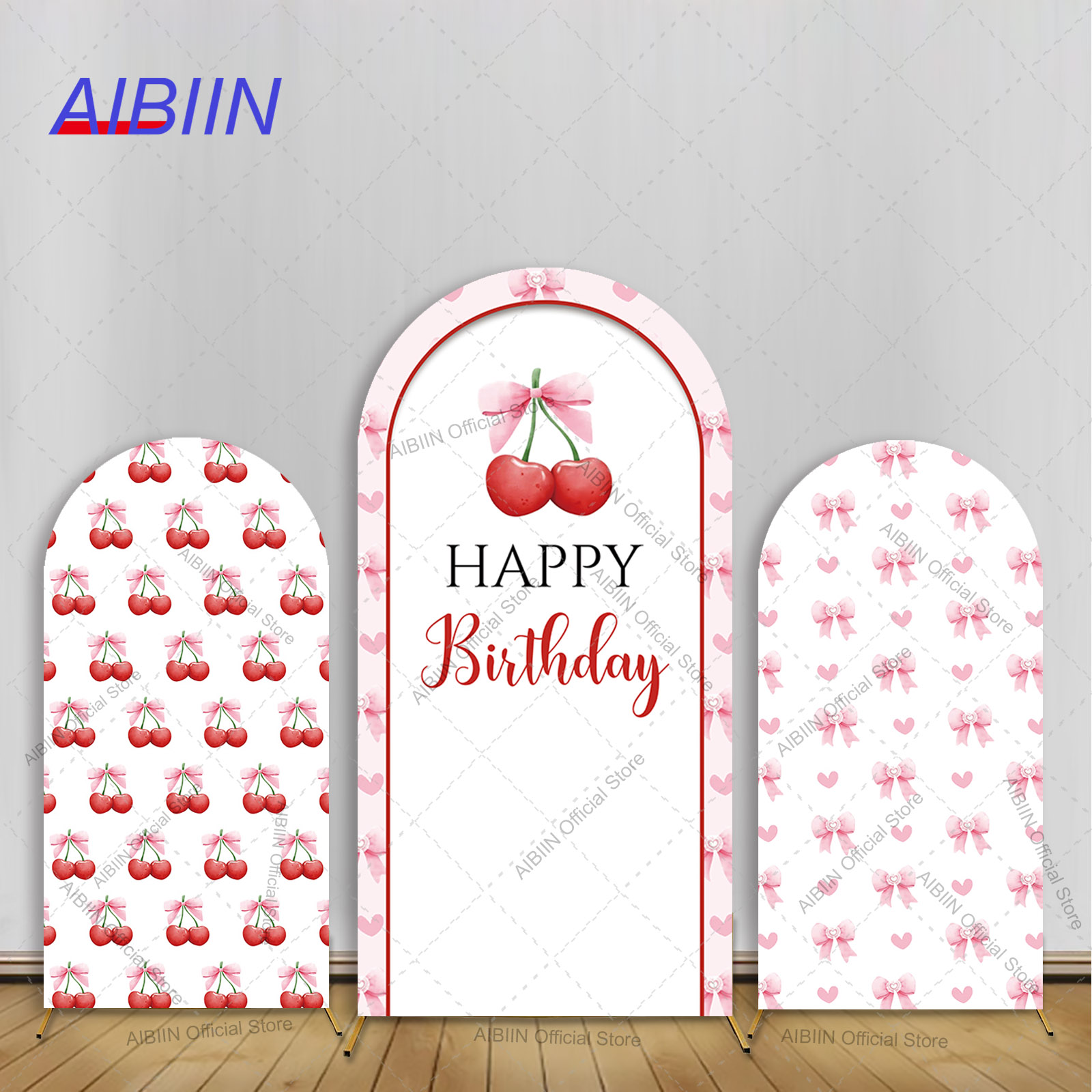 Baby Food Fruits - Gadis Cherry Selamat Ulang Tahun Lengkungan