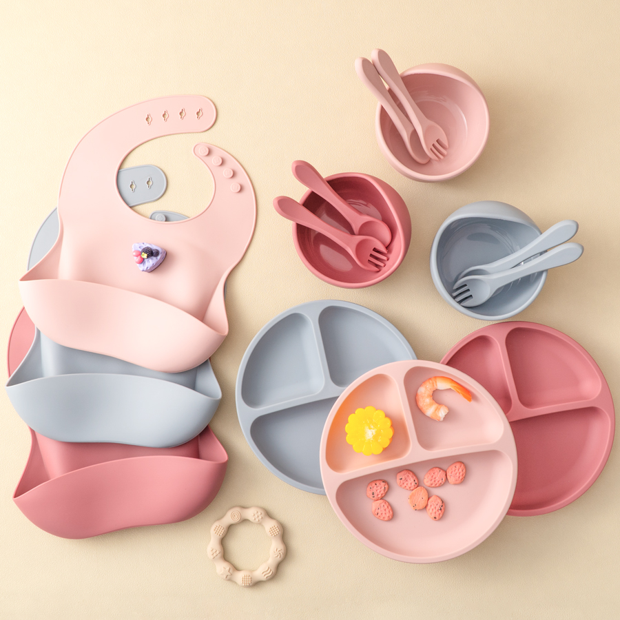 Baby Food Universe - 5 buah Set makanan silikon bayi