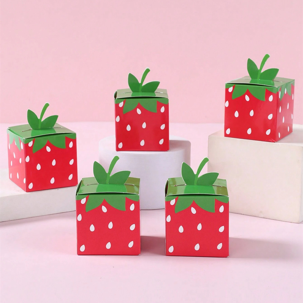 Baby Food Fruits - 10 buah kotak bungkus hadiah kotak