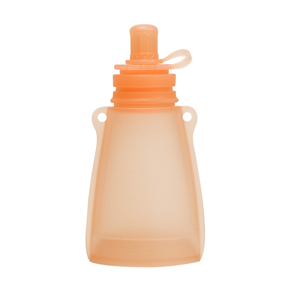 Baby Food Reusable Pouches - Kantong Makanan Bayi Silikon Bebas BPA,
