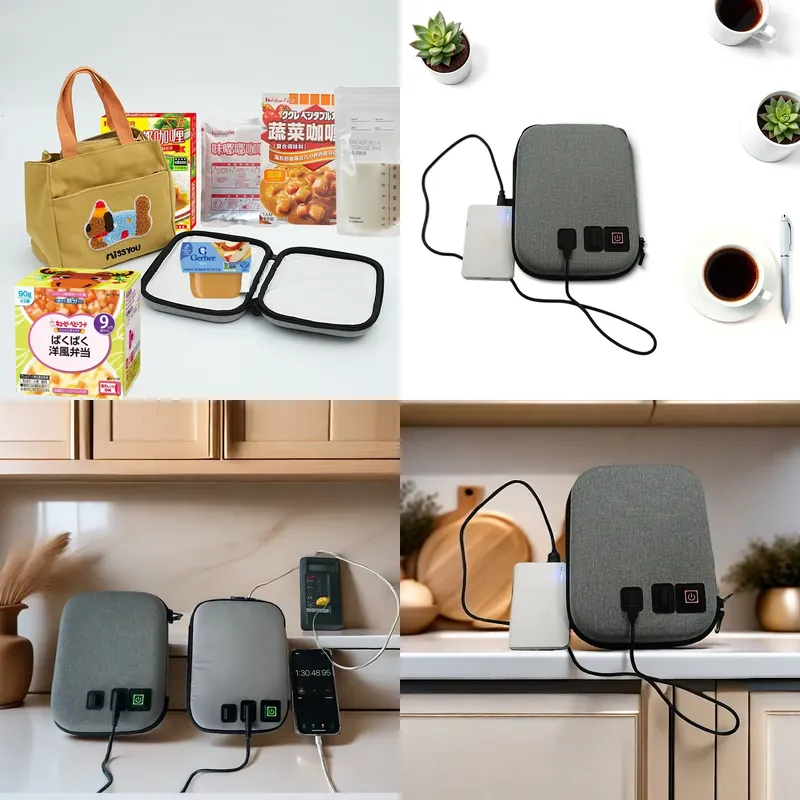 Baby Food Reusable Pouches - 【CHIMU HOME】 Penghangat Puree Makanan Bayi
