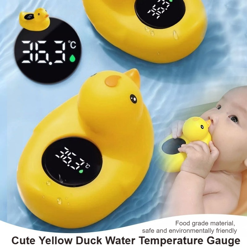 Baby Food Yellow - Termometer elektronik bak mandi bayi presisi