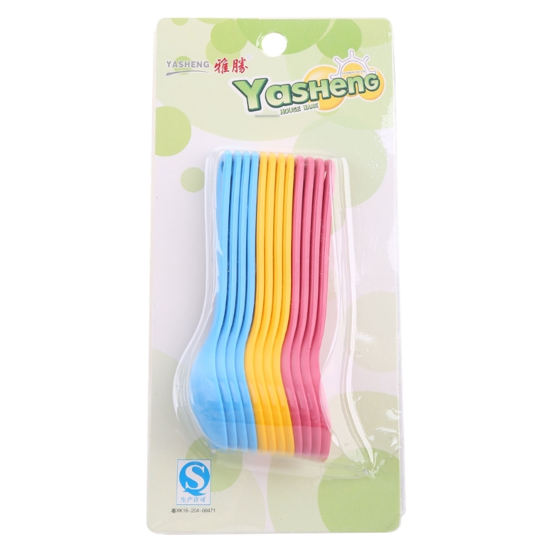 Baby Food Utensils - Sendok Makan Bayi Aman Plastik Balita