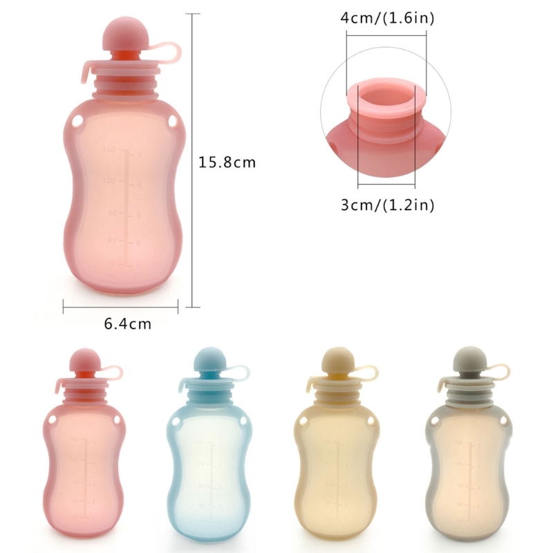 Wadah Penyimpanan Remas Anti B - Baby Food Reusable Pouches ulasan dan harga