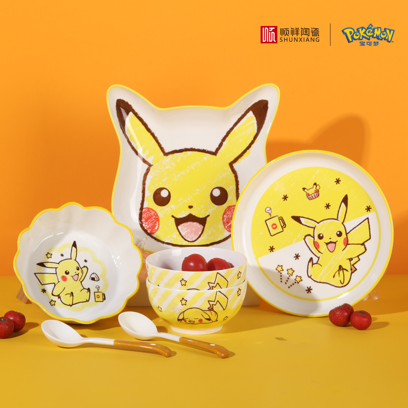 Peralatan Makan Keramik Pokémo - Baby Food Universe ulasan dan harga
