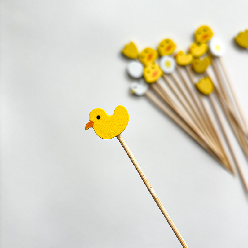 100 buah lucu bebek kuning tel - Baby Food Yellow ulasan dan harga