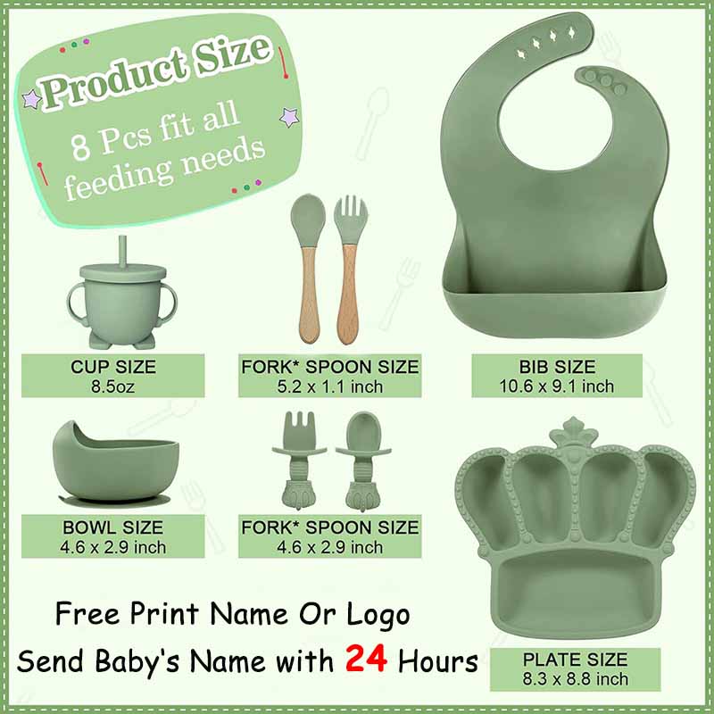 Piring makan bayi nama persona - Baby Food Universe ulasan dan harga