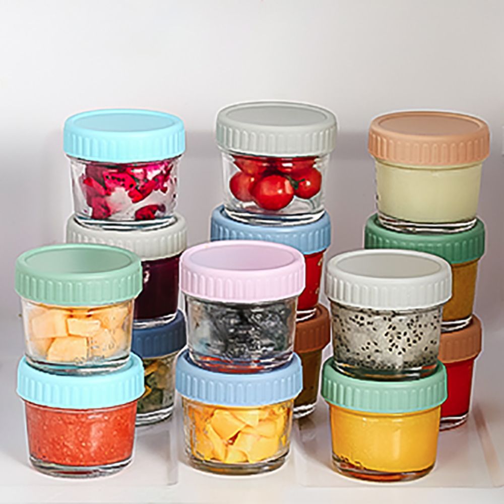 6 Buah Toples Makanan Bayi Kac - Baby Food Jar ulasan dan harga