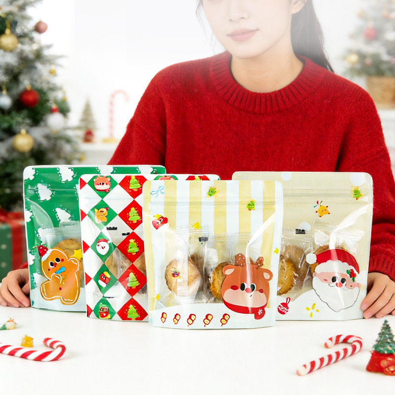 Kantong Hadiah Natal Food Grad - Baby Food Zip Lock Bag ulasan dan harga