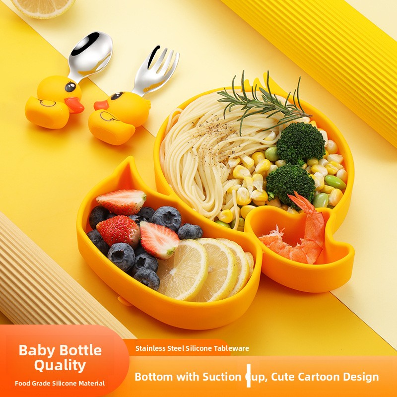 Set Peralatan Makan Anak-anak  - Baby Food Yellow ulasan dan harga