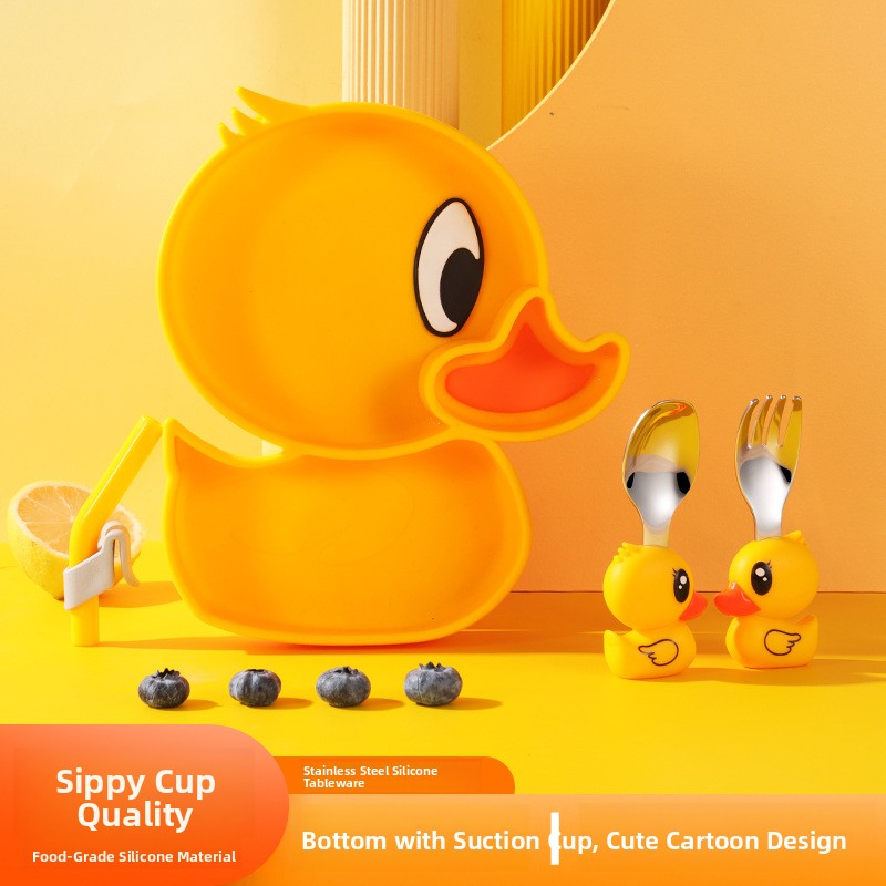 Set Peralatan Makan Anak-anak  - Baby Food Yellow ulasan dan harga