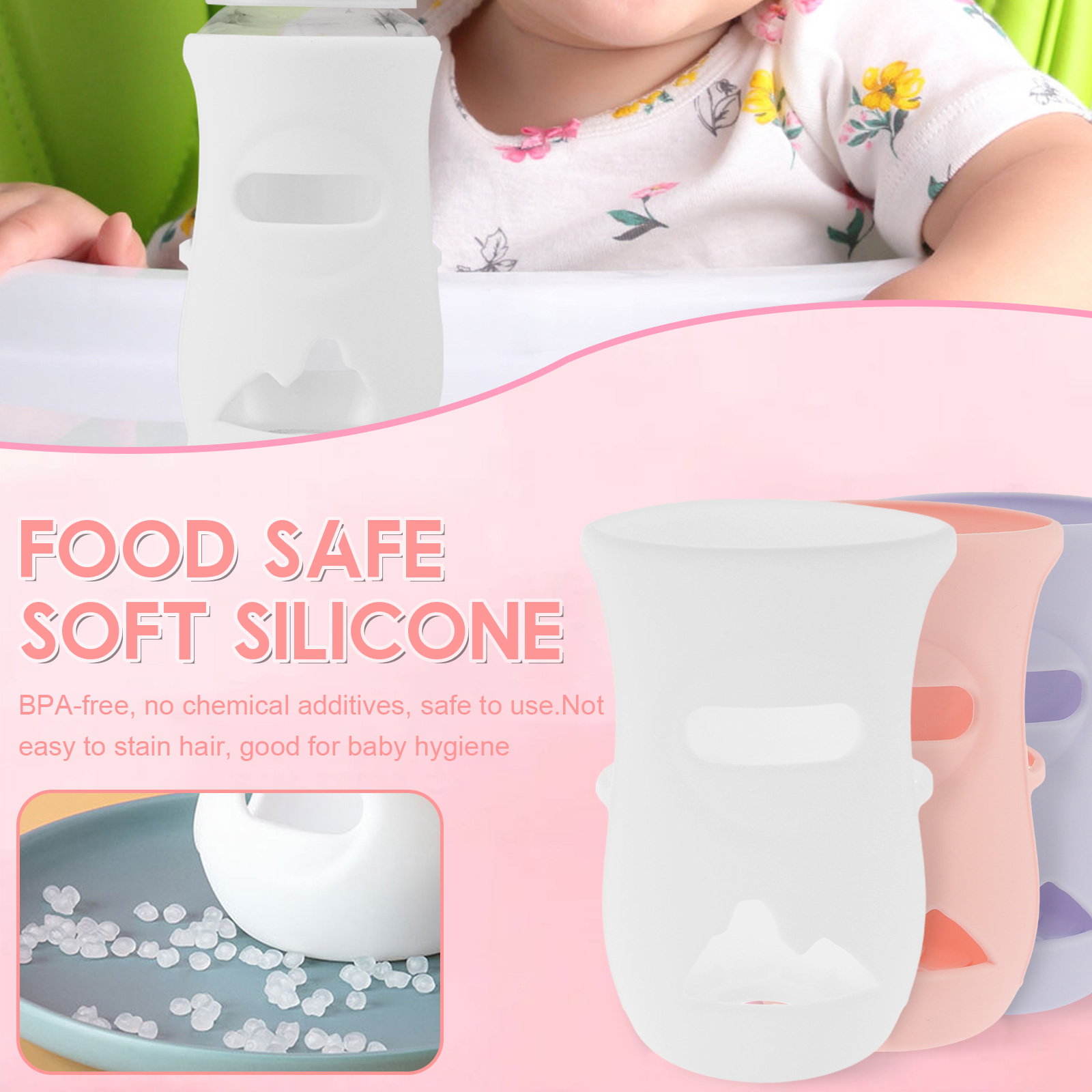 Penutup botol silikon lengan b - Baby Food Zip Lock Bag ulasan dan harga