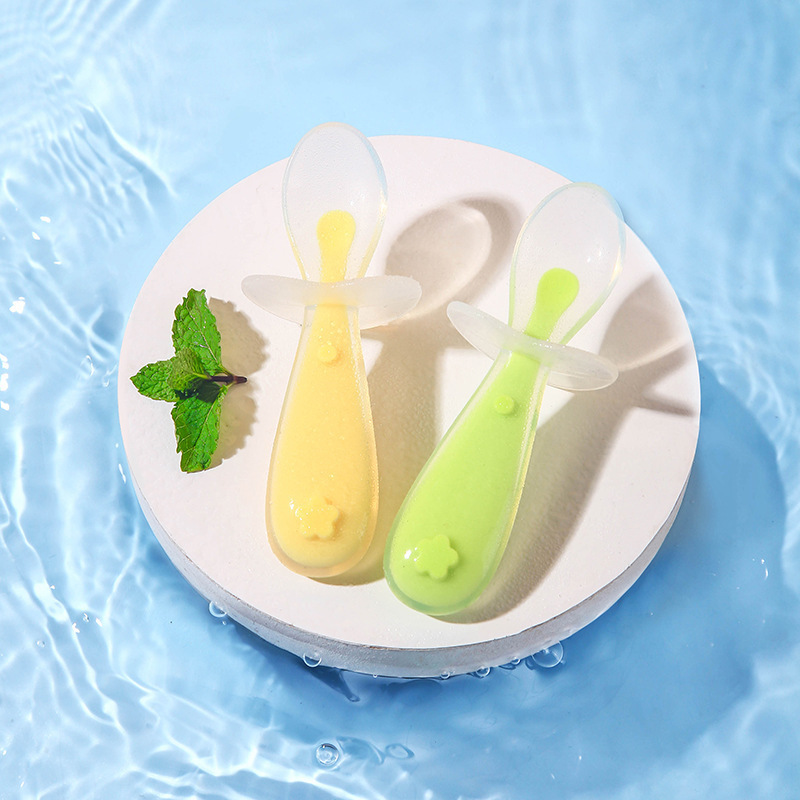 Sendok Silikon Bayi, Sendok Ma - Baby Food Utensils ulasan dan harga