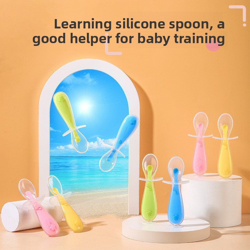 Sendok Silikon Bayi, Sendok Ma - Baby Food Utensils ulasan dan harga