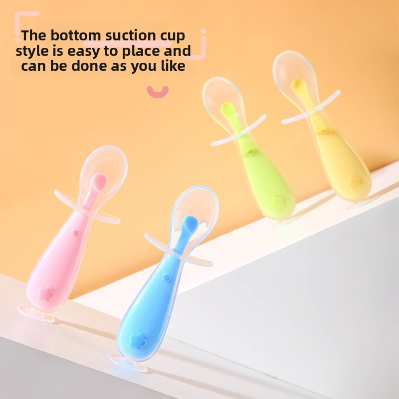 Sendok Silikon Bayi, Sendok Ma - Baby Food Utensils ulasan dan harga