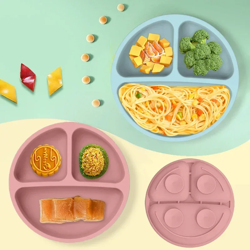 Silikon Food Grade, Set piring - Baby Food Utensils ulasan dan harga