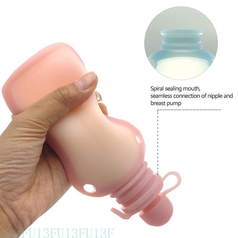 U13F 150ml Ulang Kantong Penyi - Baby Food Reusable Pouches ulasan dan harga