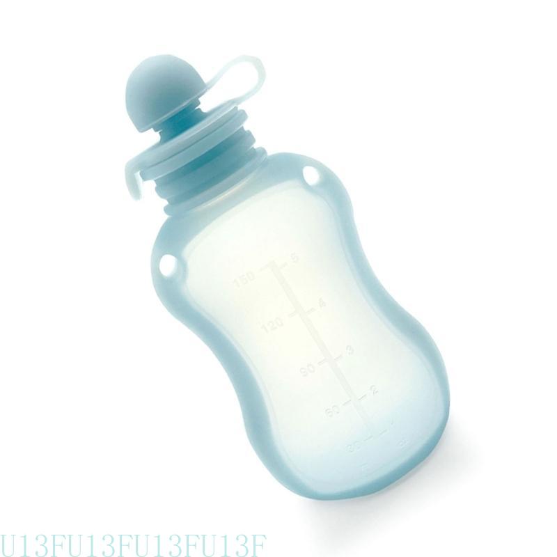 U13F 150ml Ulang Kantong Penyi - Baby Food Reusable Pouches ulasan dan harga