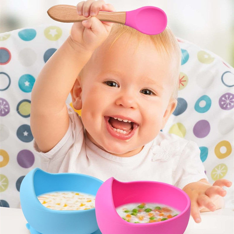 2 Buah/Set Sendok Garpu Siliko - Baby Food Utensils ulasan dan harga