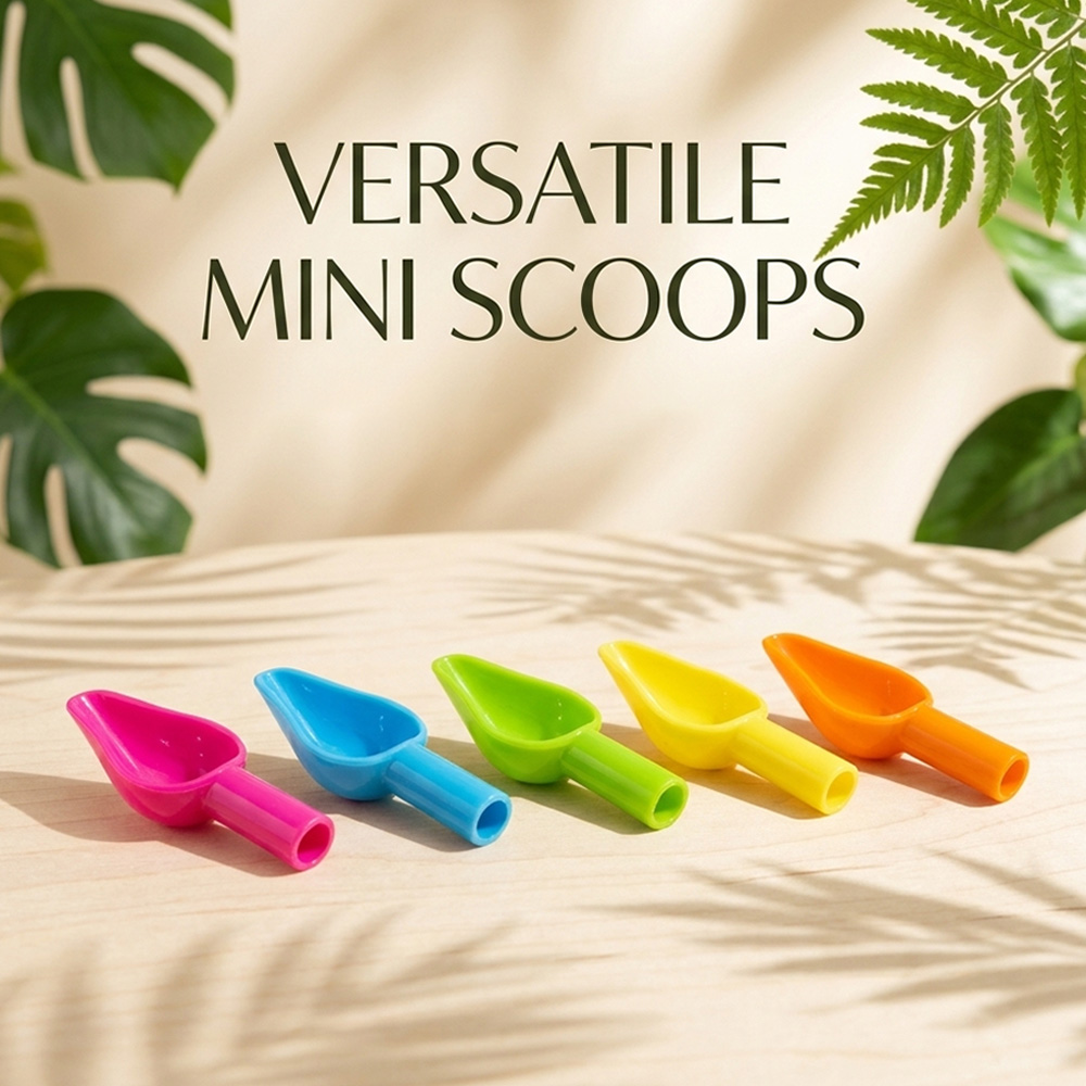 Sendok Makan Plastik Mini Berw - Baby Food Utensils ulasan dan harga