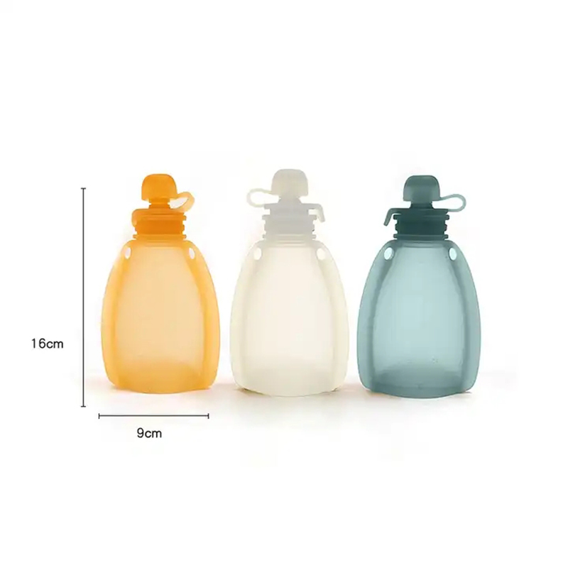Kantong makanan bayi, dapat di - Baby Food Reusable Pouches ulasan dan harga